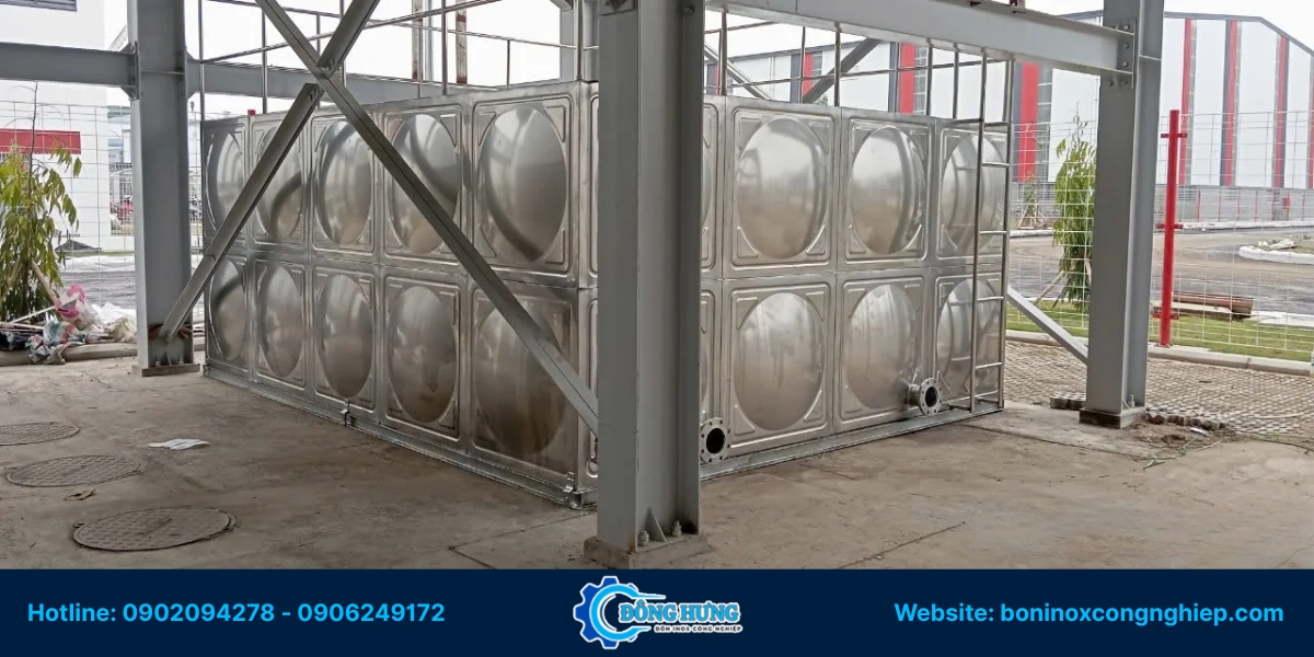 Những lưu ý về lắp đặt bồn inox chứa nước tại Bà Rịa - Vũng Tàu