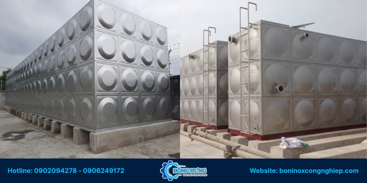 Những lưu ý về lắp đặt bồn inox chứa nước tại Bình Phước