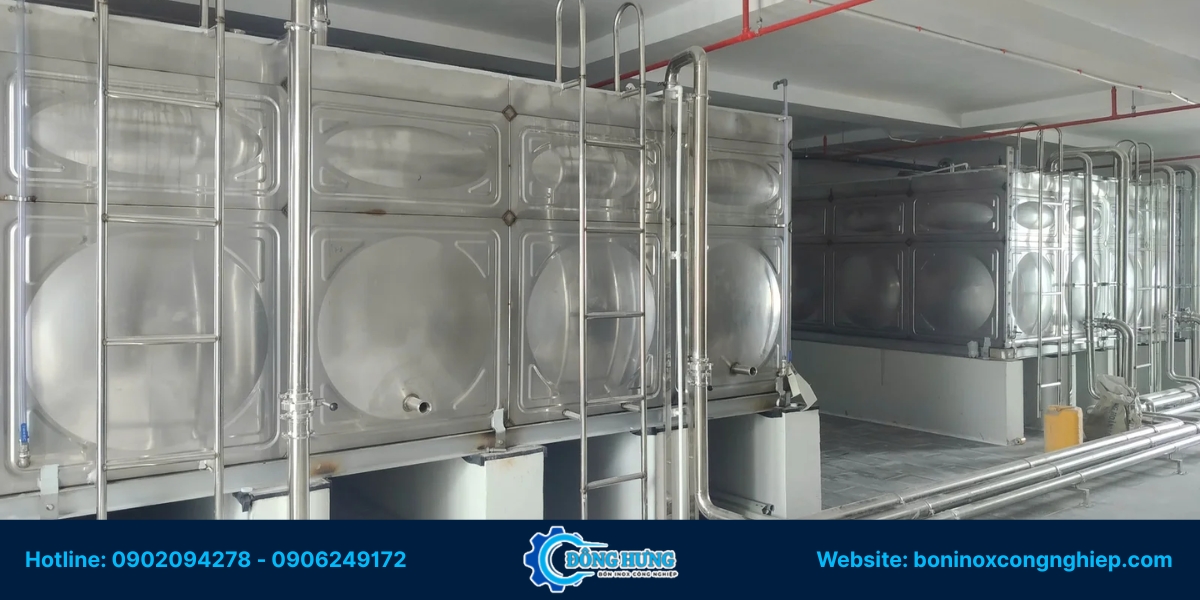 Những lưu ý về lắp đặt bồn inox chứa nước tại Tây Ninh