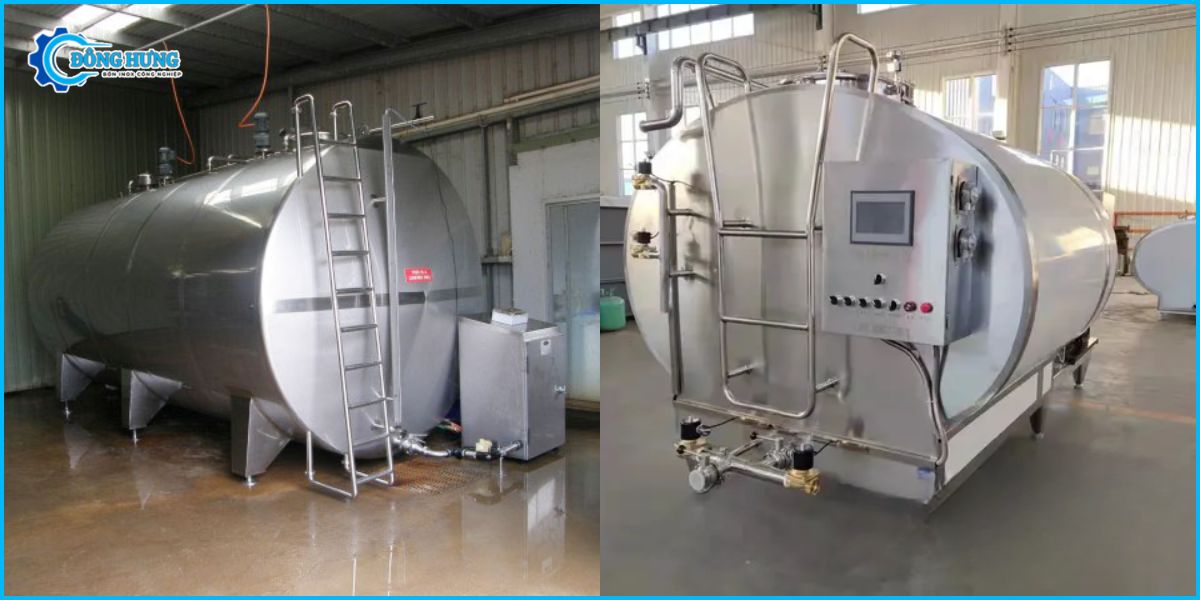 Những ưu điểm của bể làm lạnh inox trong bảo quản sữa tươi