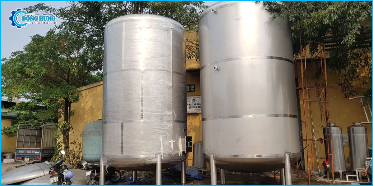 Ứng dụng cụ thể của bồn inox trong nhà máy hóa chất