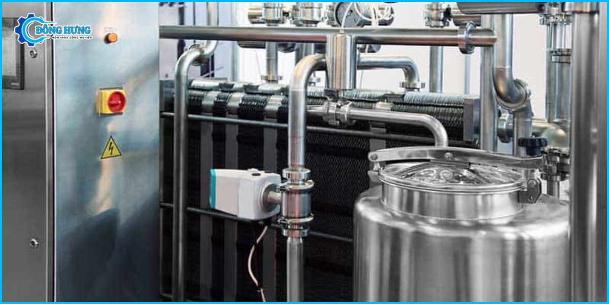 Lợi ích của bồn inox trong ngành thực phẩm, đồ uống