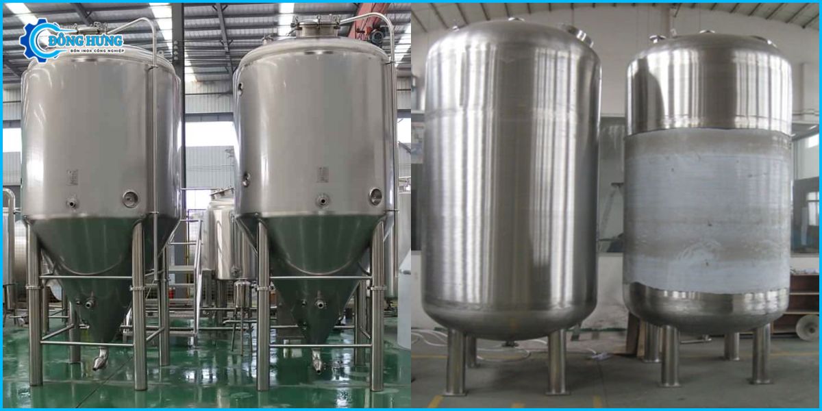 Ứng dụng cụ thể của bồn inox trong ngành thực phẩm