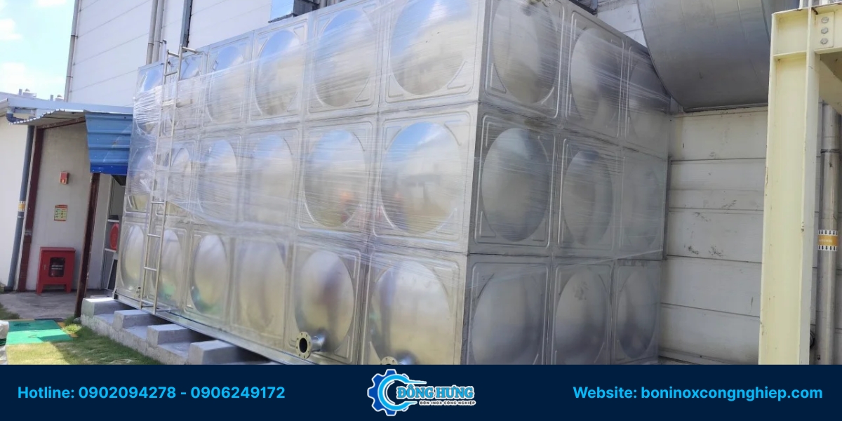 Ưu điểm của Đông Hưng về lắp đặt bồn inox chứa nước tại Bình Phước