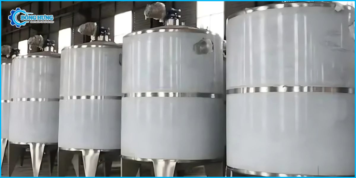 Vai trò của bồn inox trong quy trình chế biến